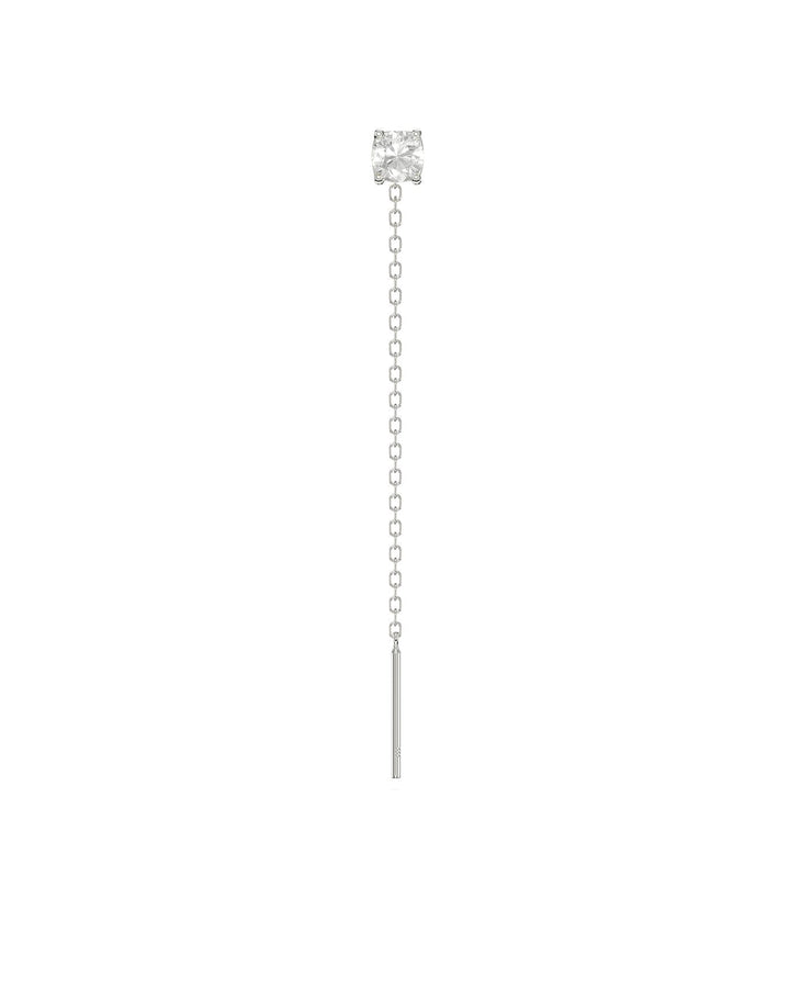 Luna™ | Pendiente de cadena con punto de luz de plata
