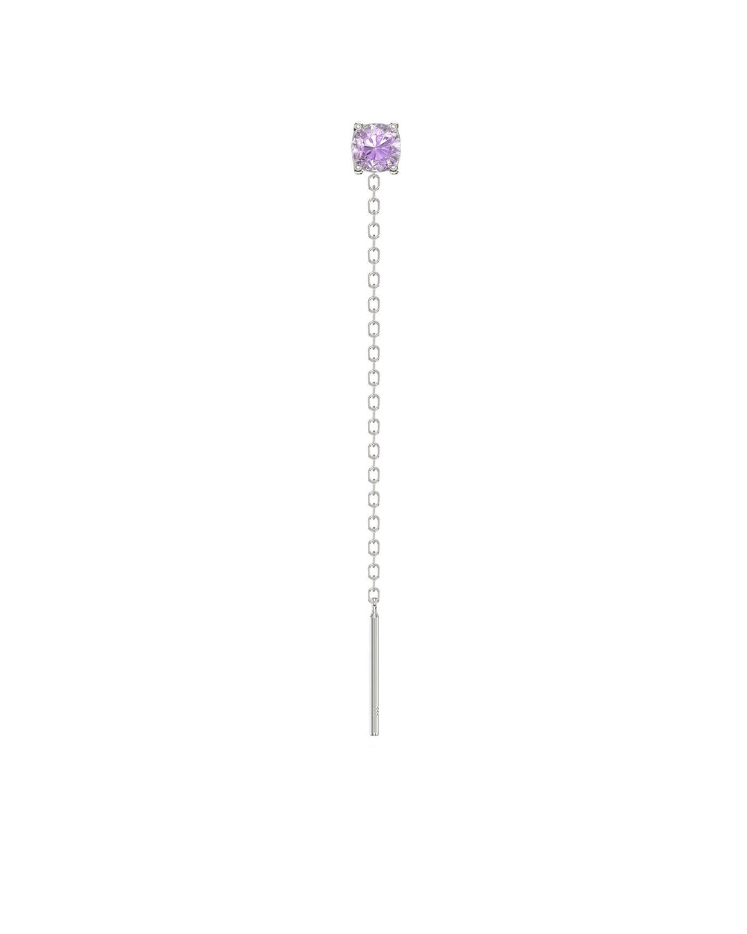 Luna™ | Pendiente de cadena con punto de luz de plata