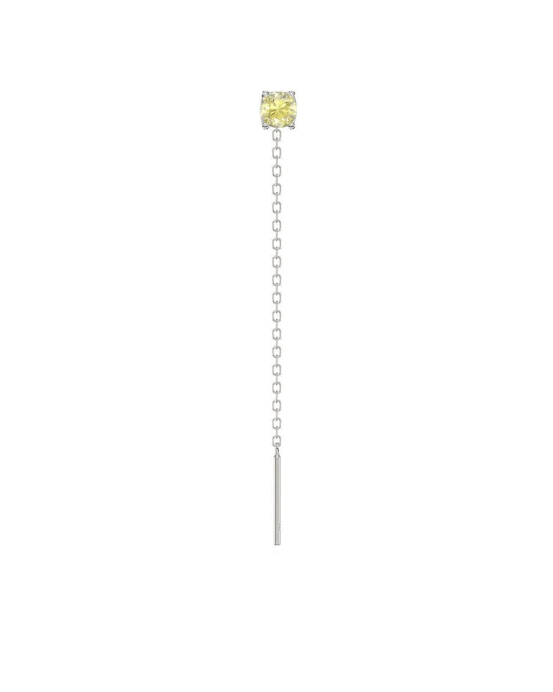 Luna™ | Pendiente de cadena con punto de luz de plata