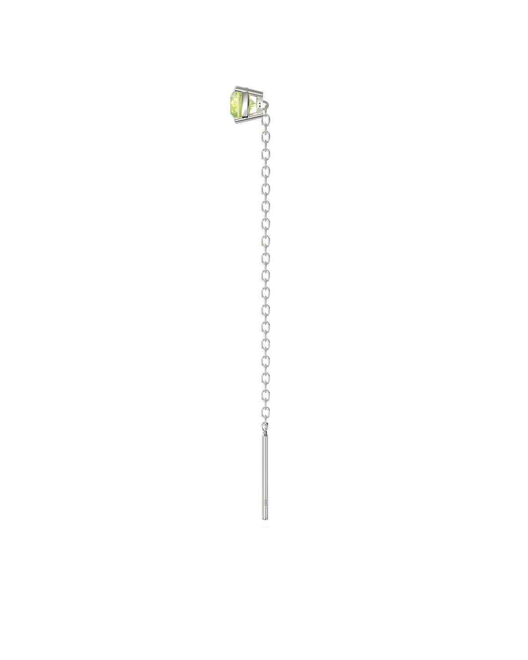 Luna™ | Pendiente de cadena con punto de luz de plata