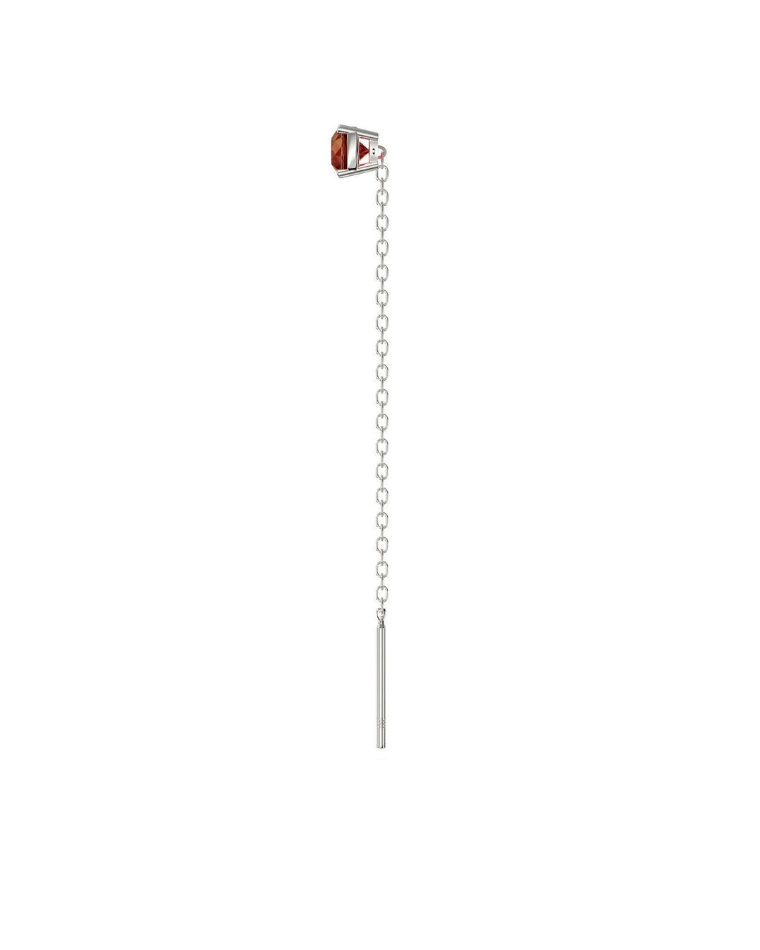 Luna™ | Pendiente de cadena con punto de luz de plata