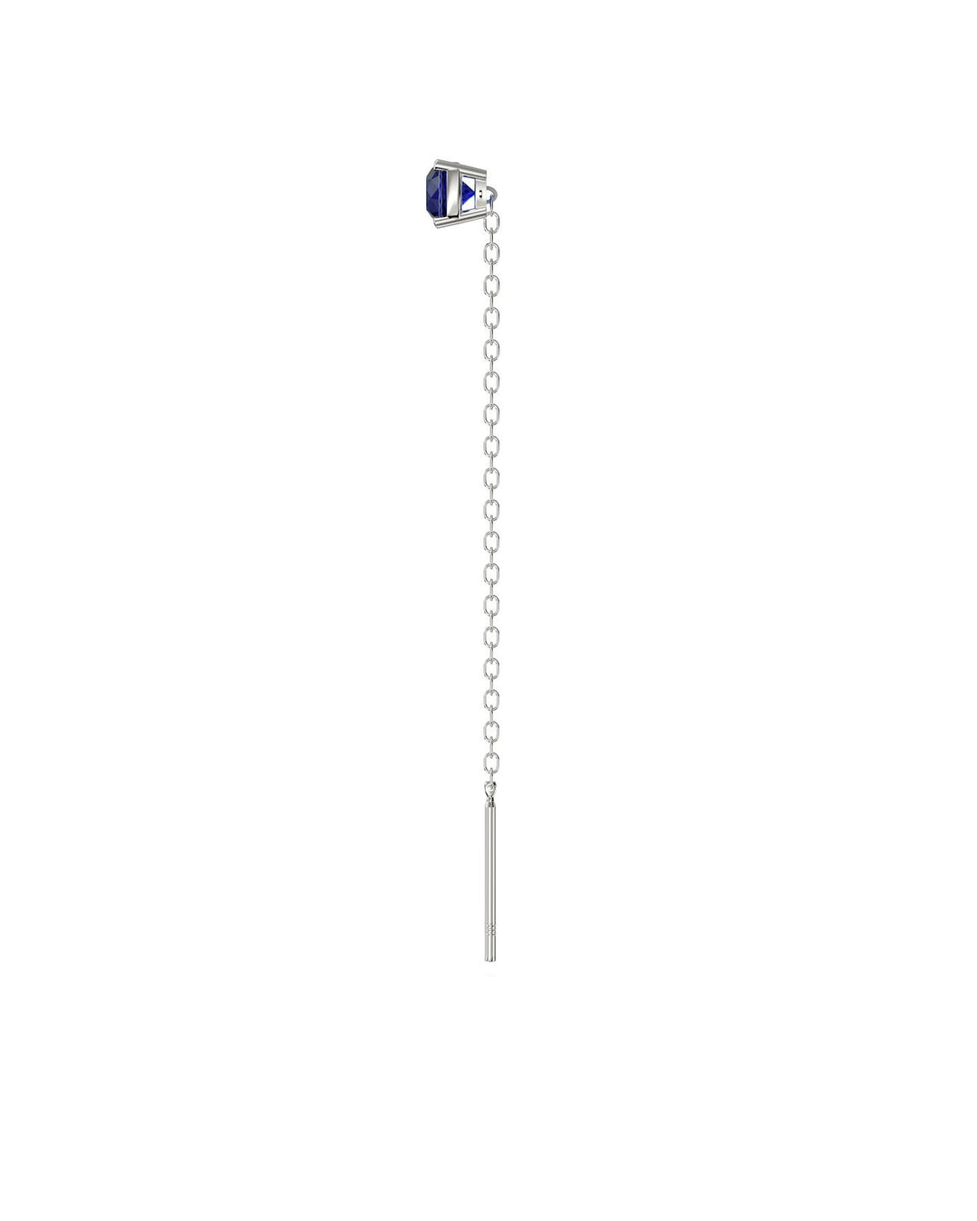 Luna™ | Pendiente de cadena con punto de luz de plata