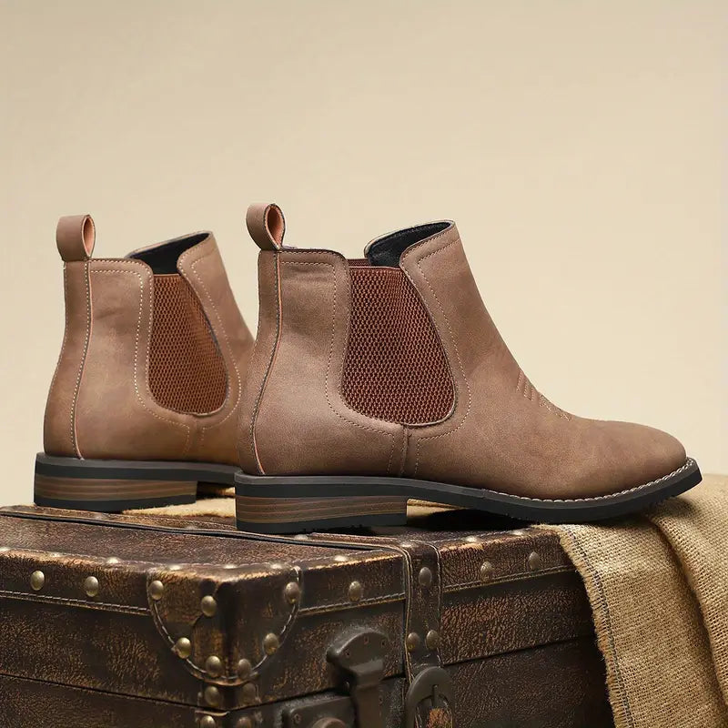 Mario™ | Botas de cuero clásicas para hombre