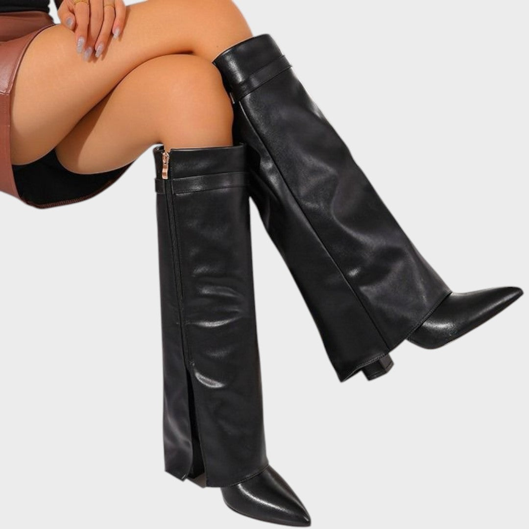 Luna™ | Botas de caña alta de cuero