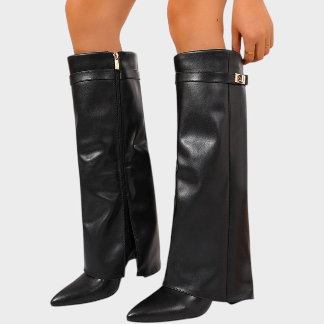 Luna™ | Botas de caña alta de cuero