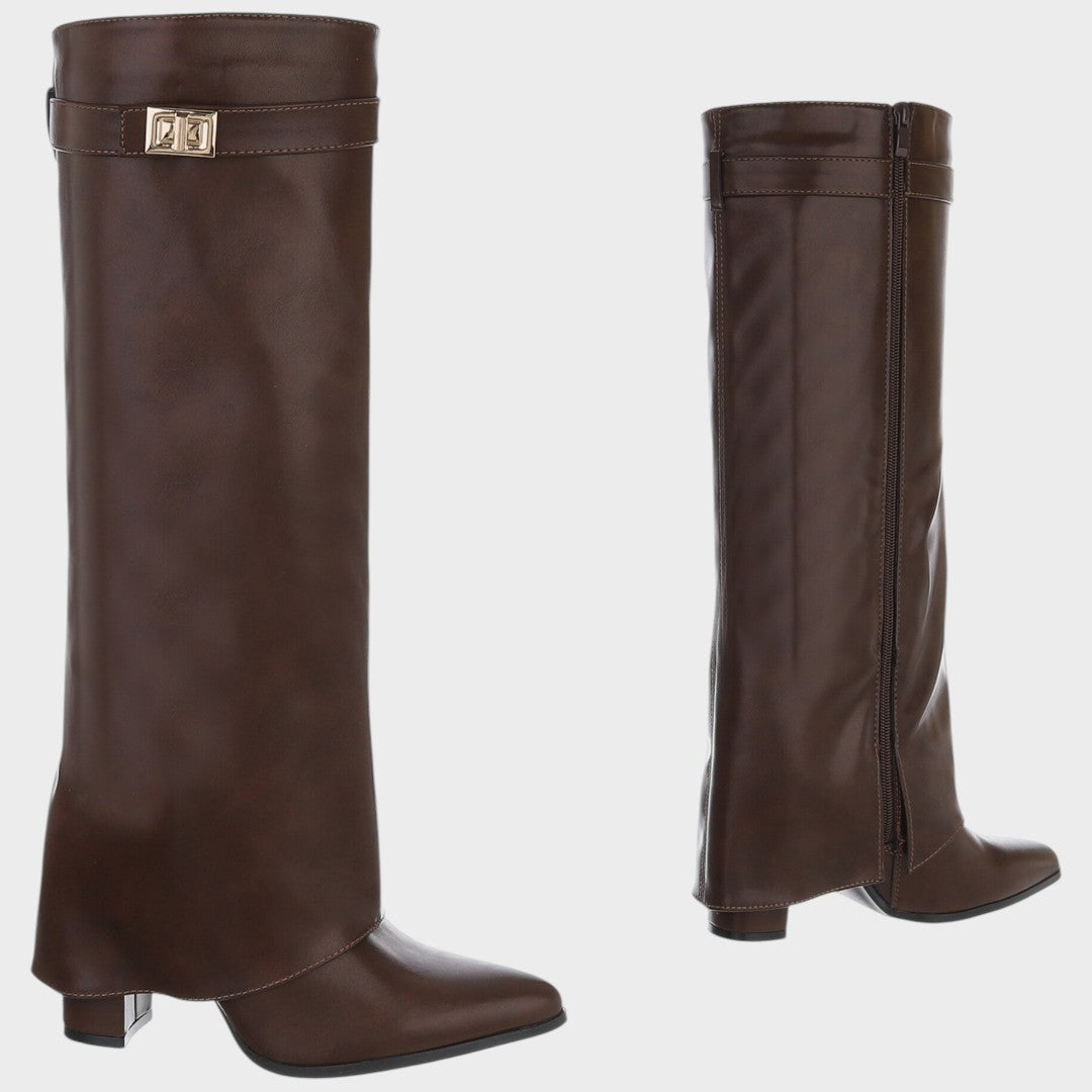 Luna™ | Botas de caña alta de cuero