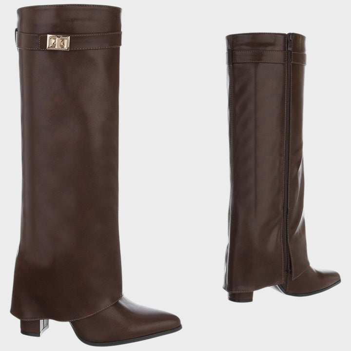 Luna™ | Botas de caña alta de cuero