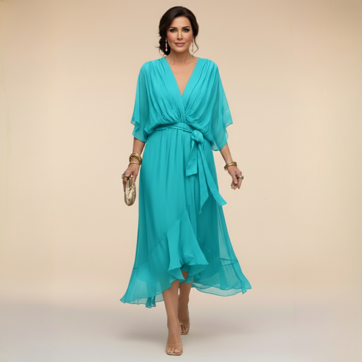 Monica™ |  Vestido de Chiffon