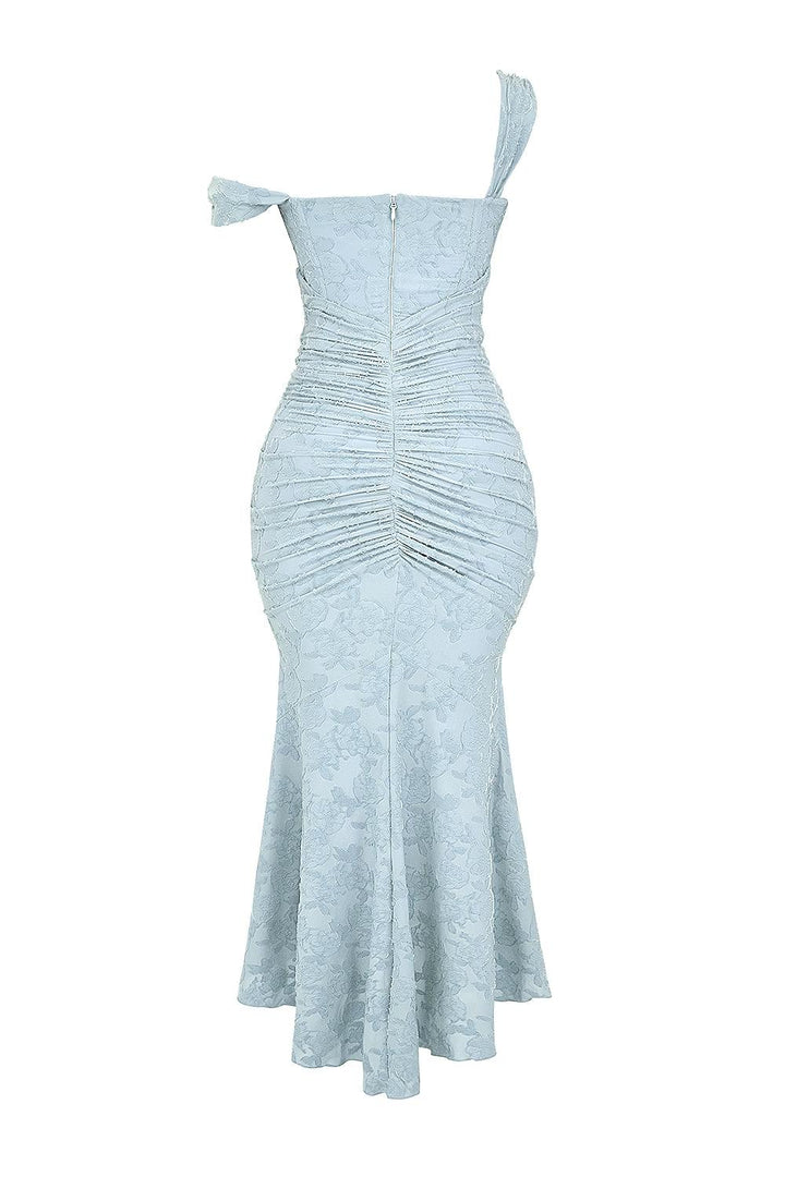Allure™ | Vestido maxi rosé elegante
