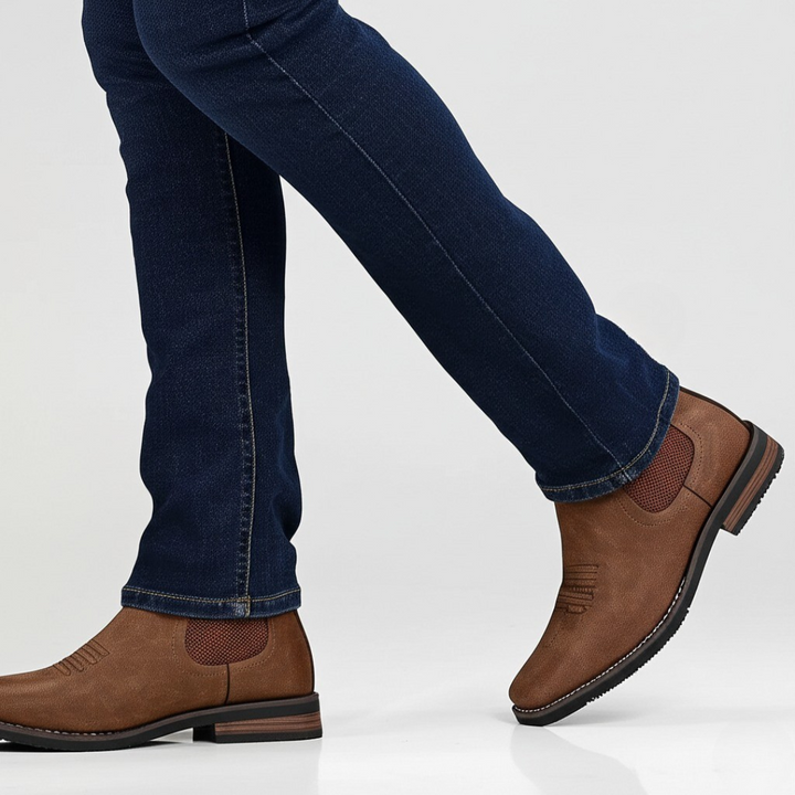 Mario™ | Botas de cuero clásicas para hombre
