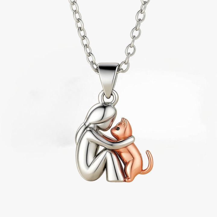 Beth™ | Collar con colgante en forma de gato