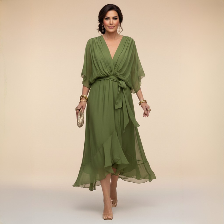 Monica™ |  Vestido de Chiffon