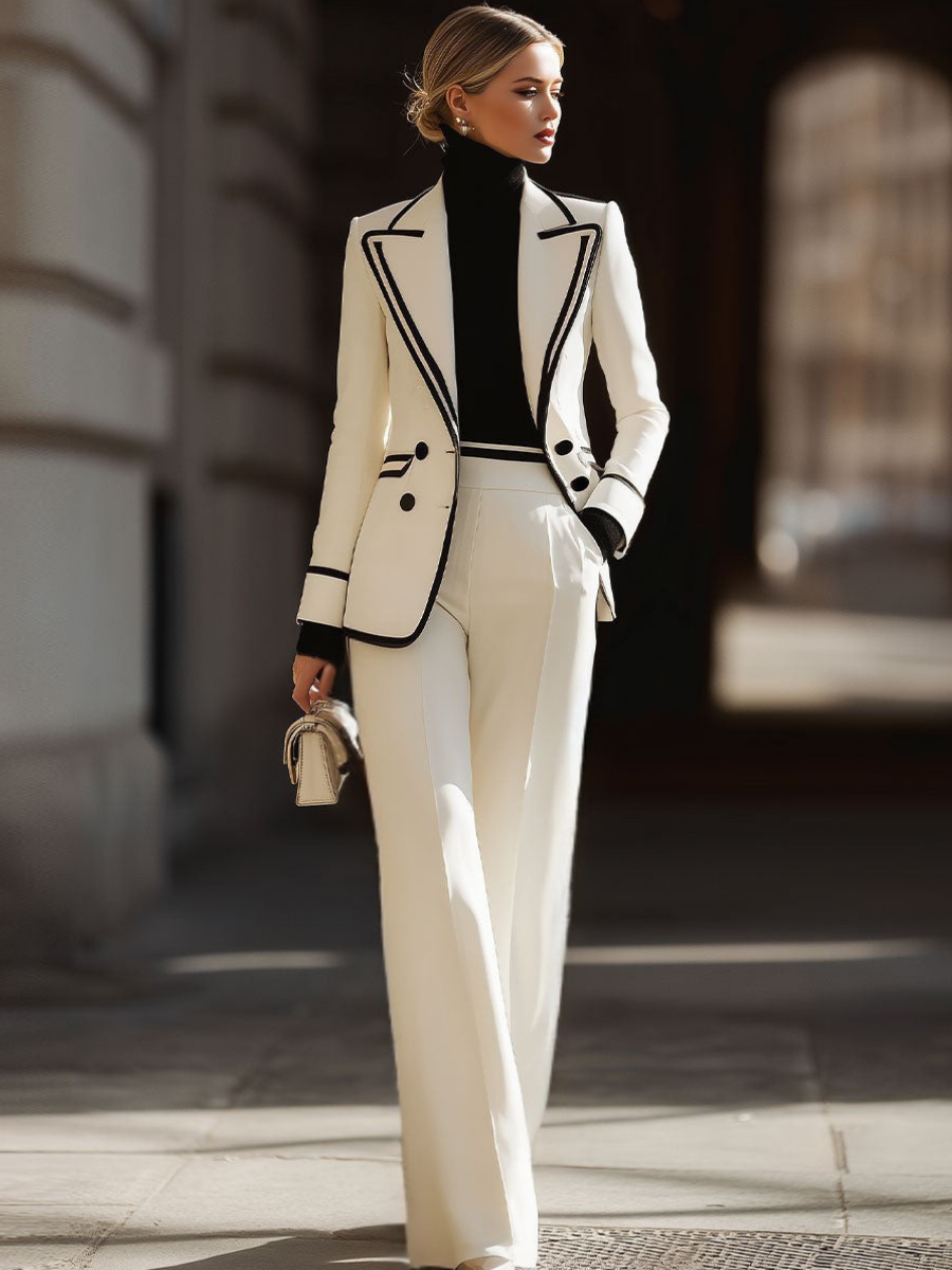 Paola™ | Conjunto premium de blazer y pantalón