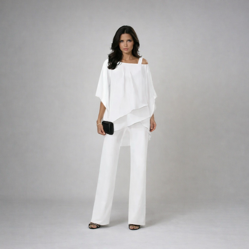 Mariella™ | Vestido Conjunto fluido de dos piezas