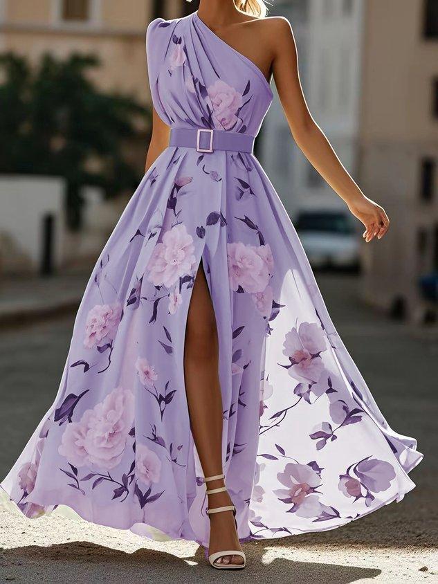 Blossom™ | Vestido maxi mint floral