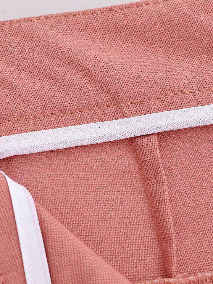 Élise™ | Conjunto sastre Peach elegante