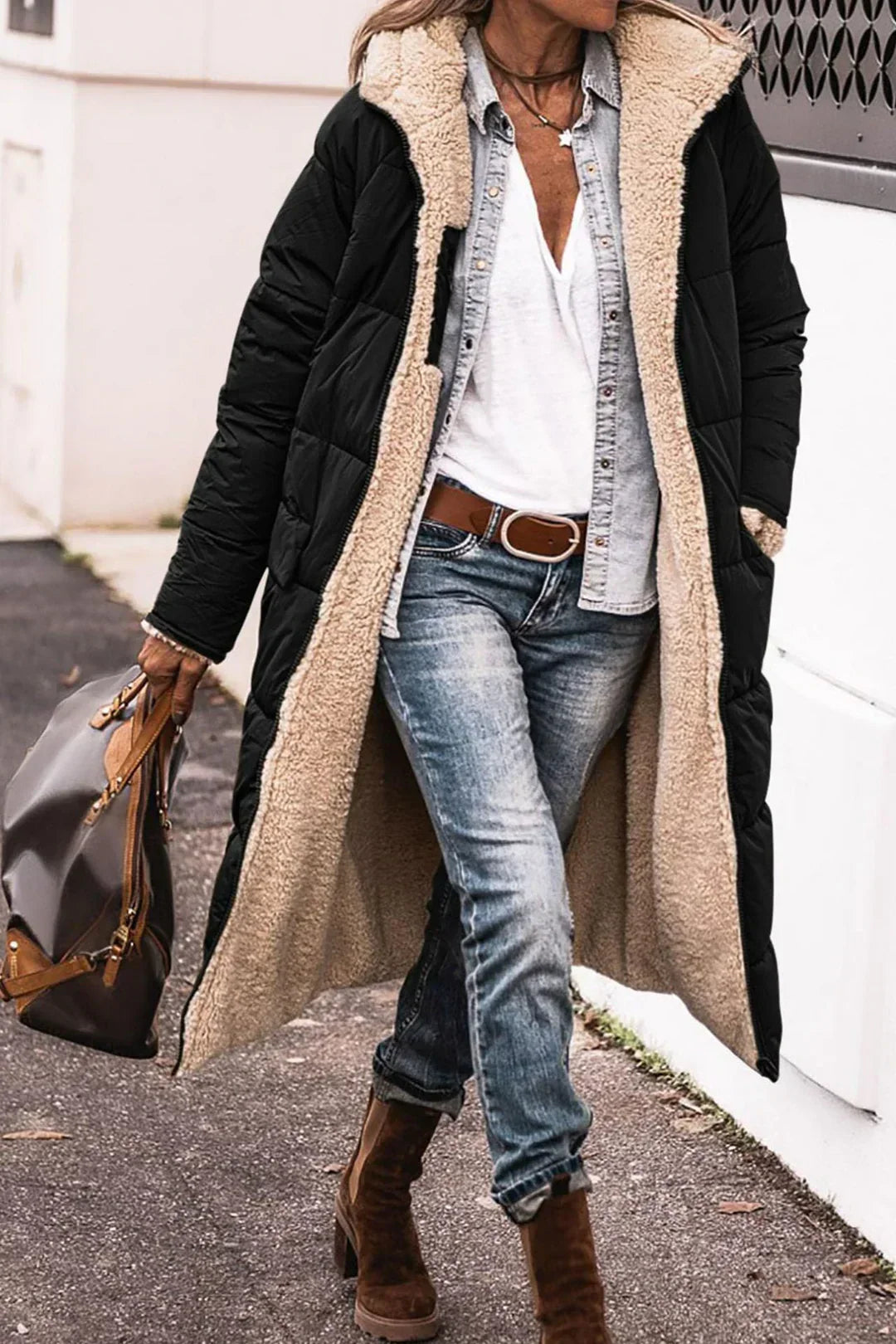 Milena™ | Chaqueta reversible elegante
