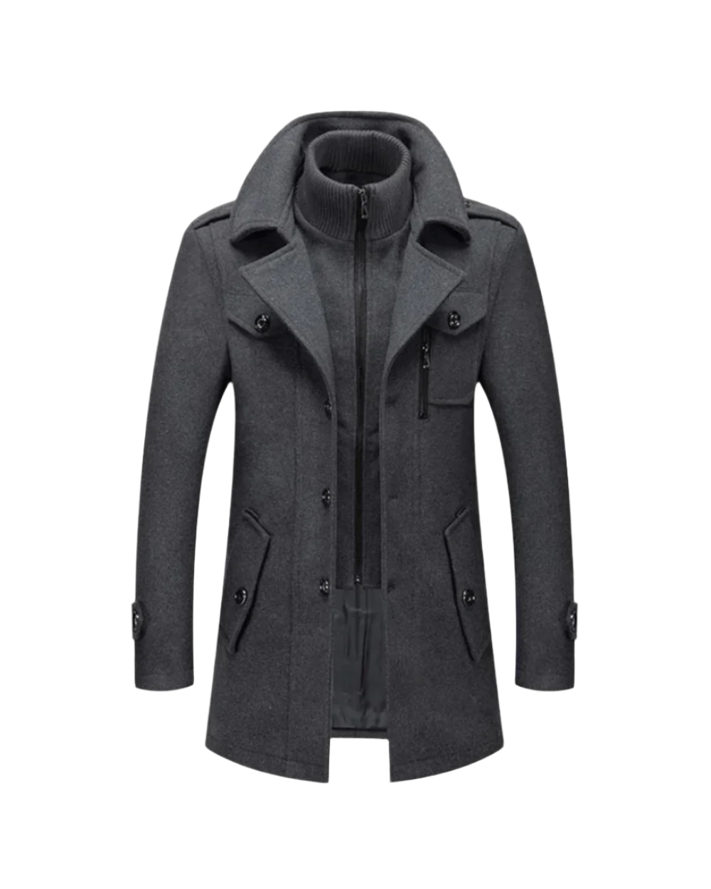 Lorenzo™ | Abrigo de invierno Giuseppe elegante