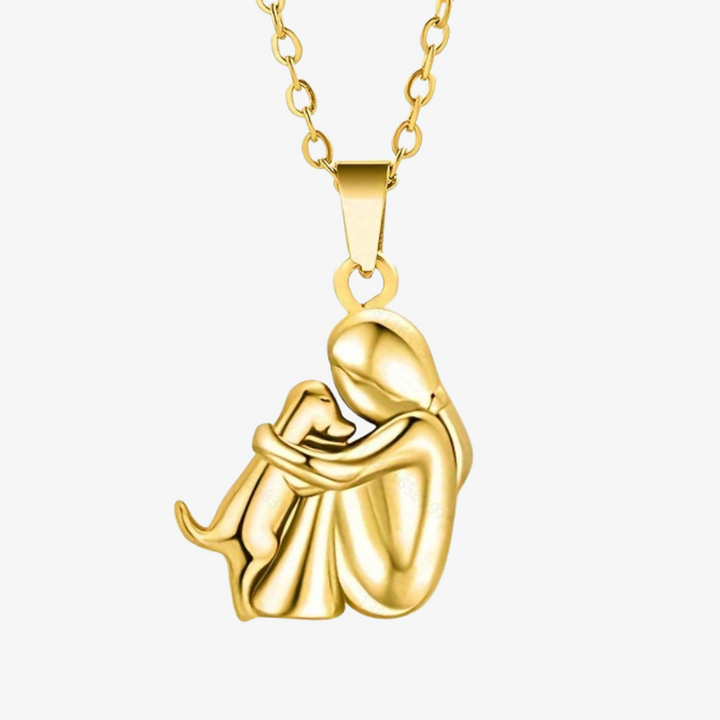 Olivia™ | Collar con colgante en forma de perro