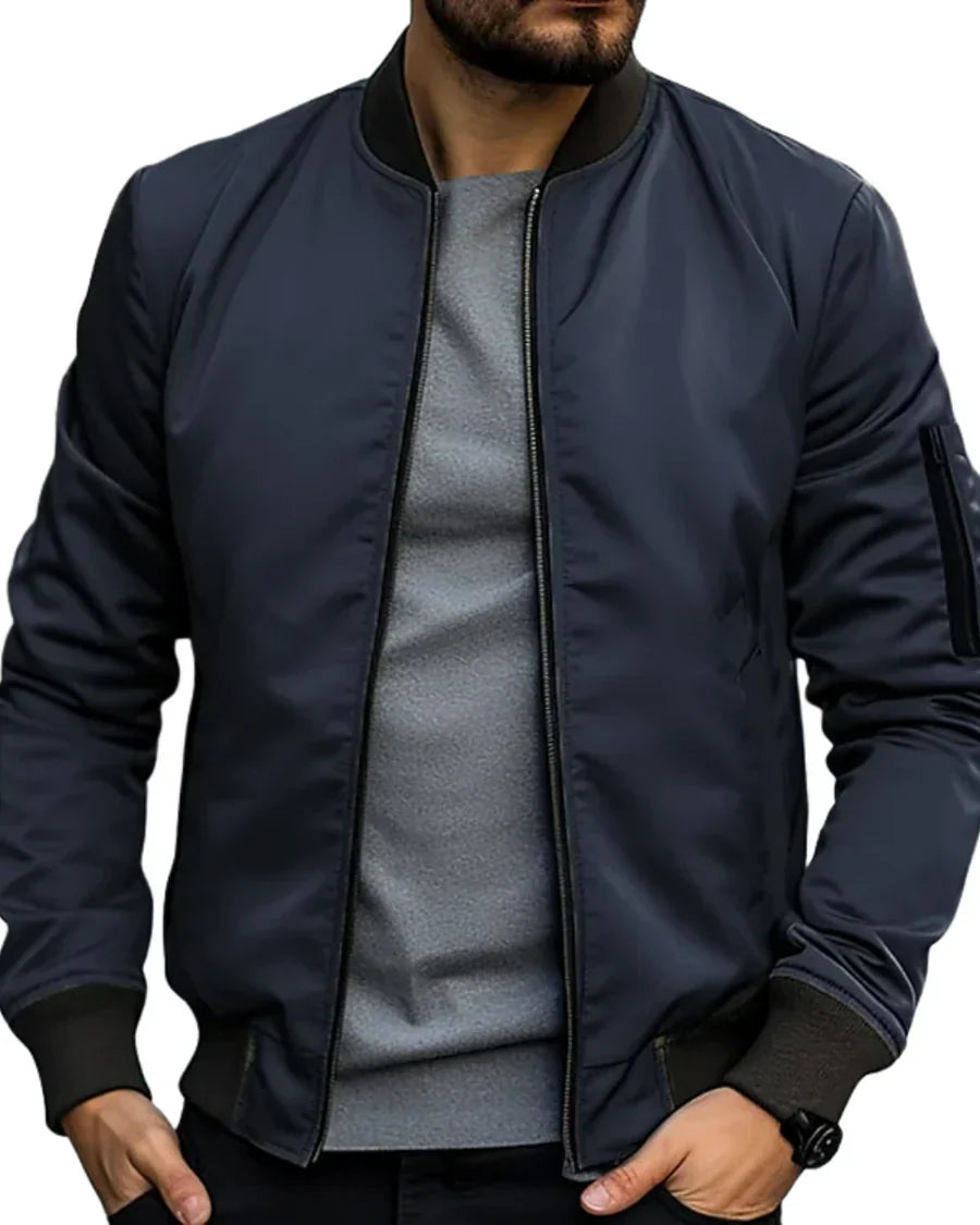 Bomber™ | Chaqueta bomber clásica para hombre