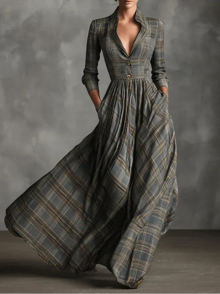Eva™ | Vestido largo contemporáneo