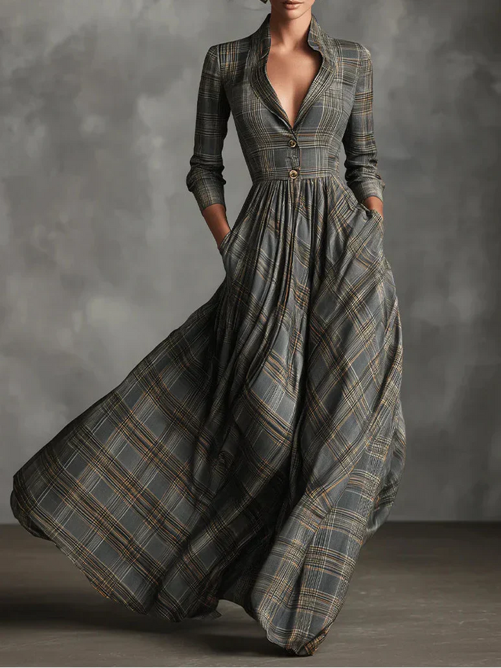 Eva™ | Vestido largo contemporáneo