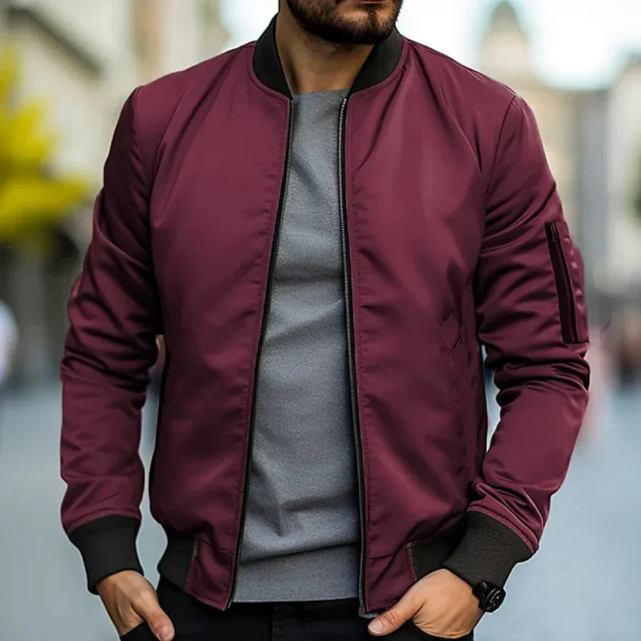 Bomber™ | Chaqueta bomber clásica para hombre