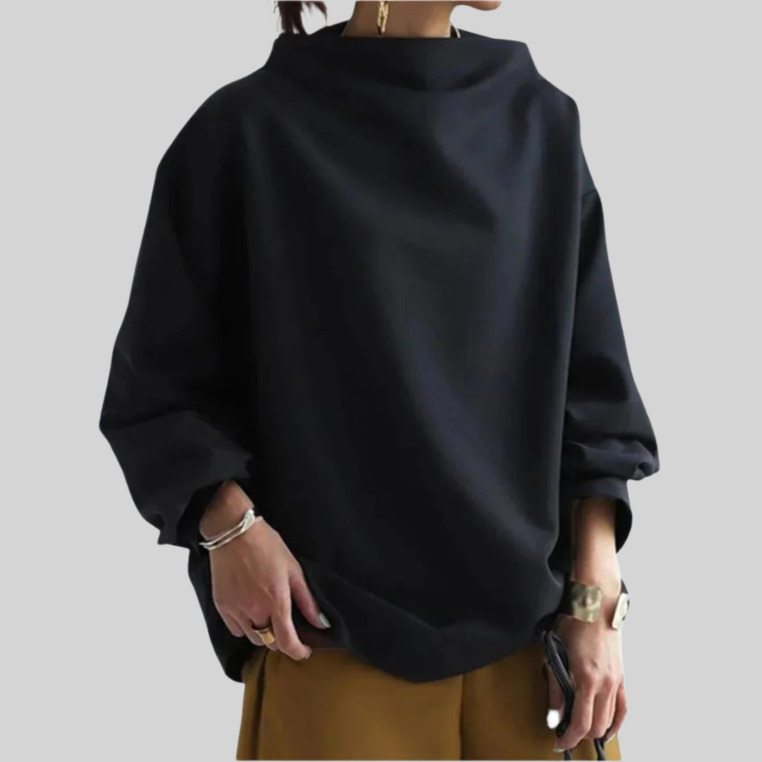 Susi™ | Jersey oversize negro