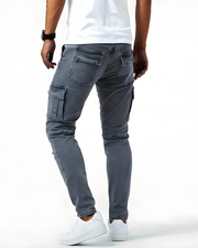 Marino™ | Pantalones cargo elásticos casuales