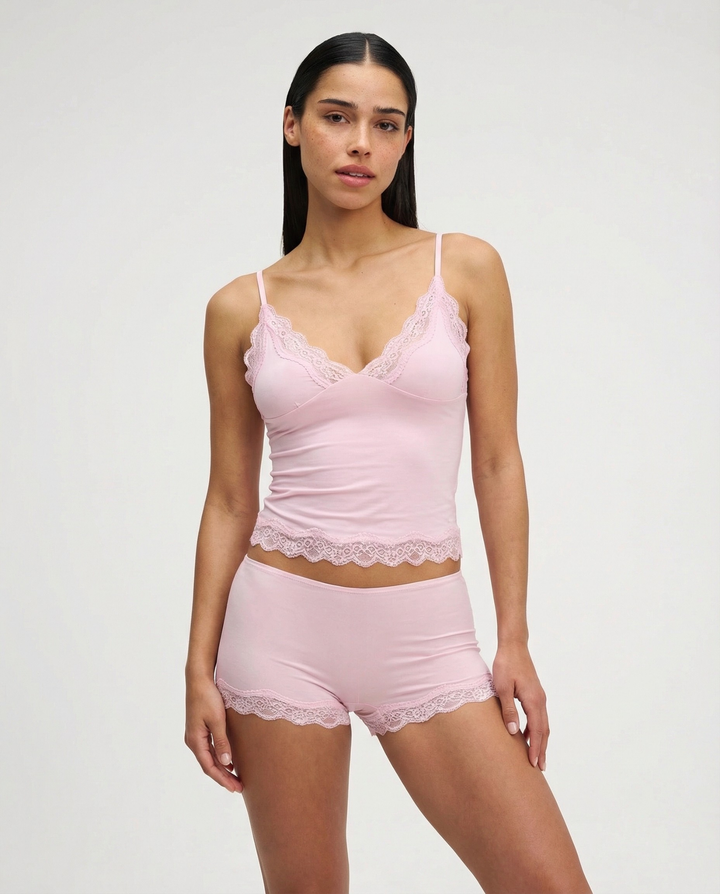 Mery™ | Conjunto de encaje con escote en V