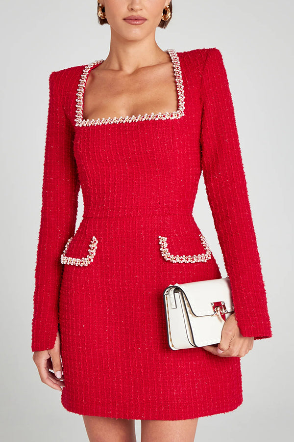 Aurora™ | Vestido de tweed elegante