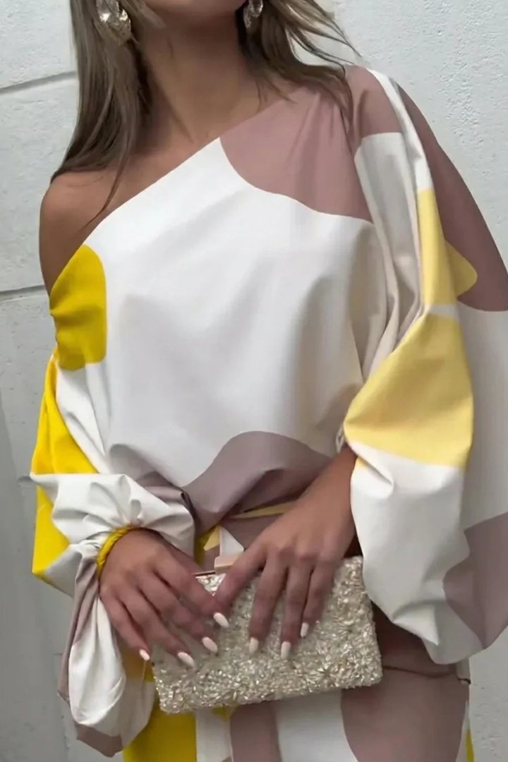 Angie™ | Vestido glamouroso con flecos elegantes