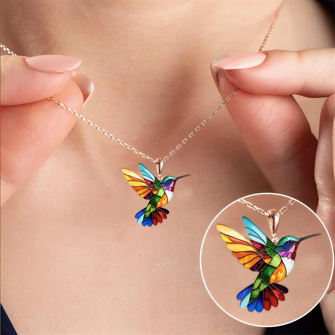 Yasmira™ | Pendientes De Colibrí Con Collar Gratis