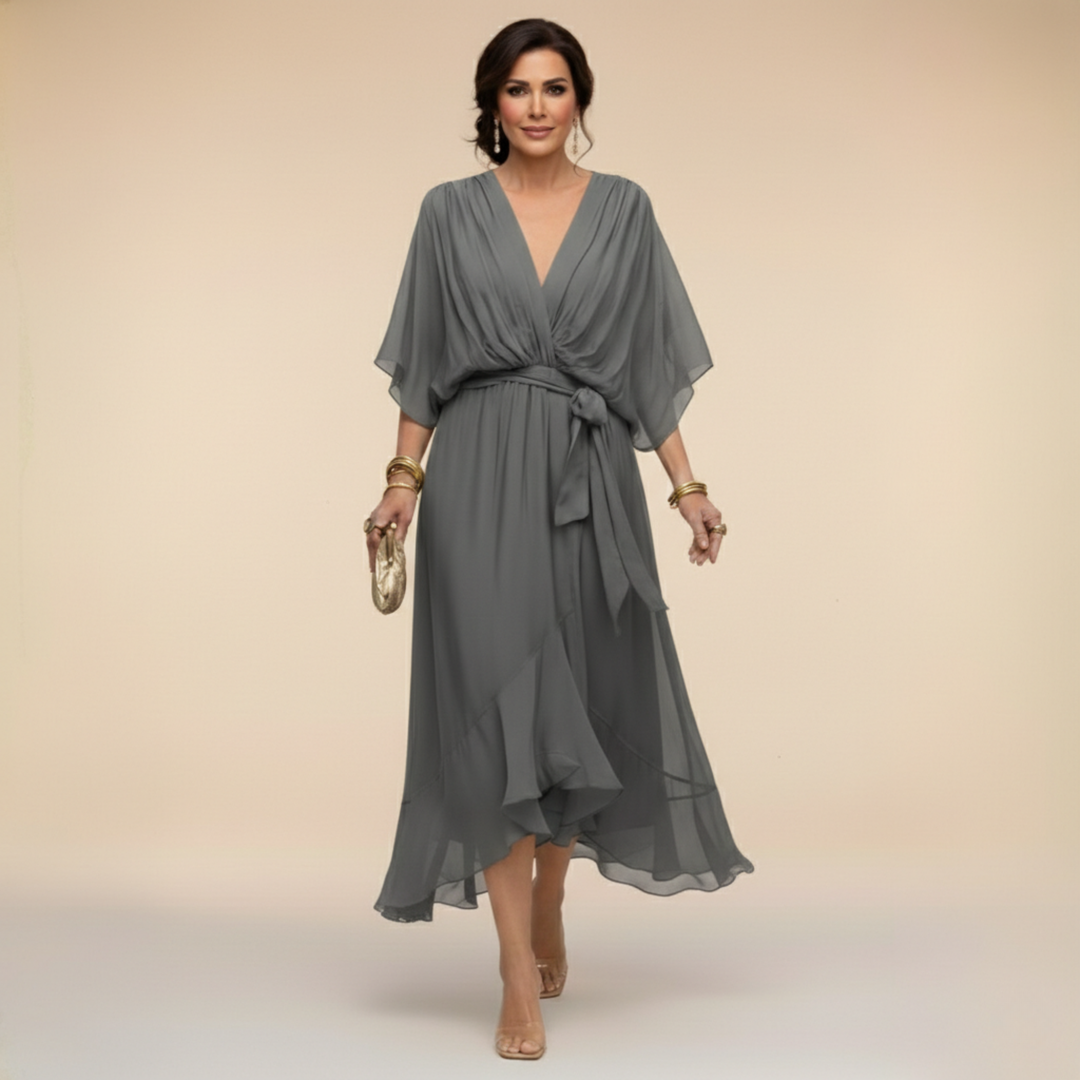 Monica™ |  Vestido de Chiffon