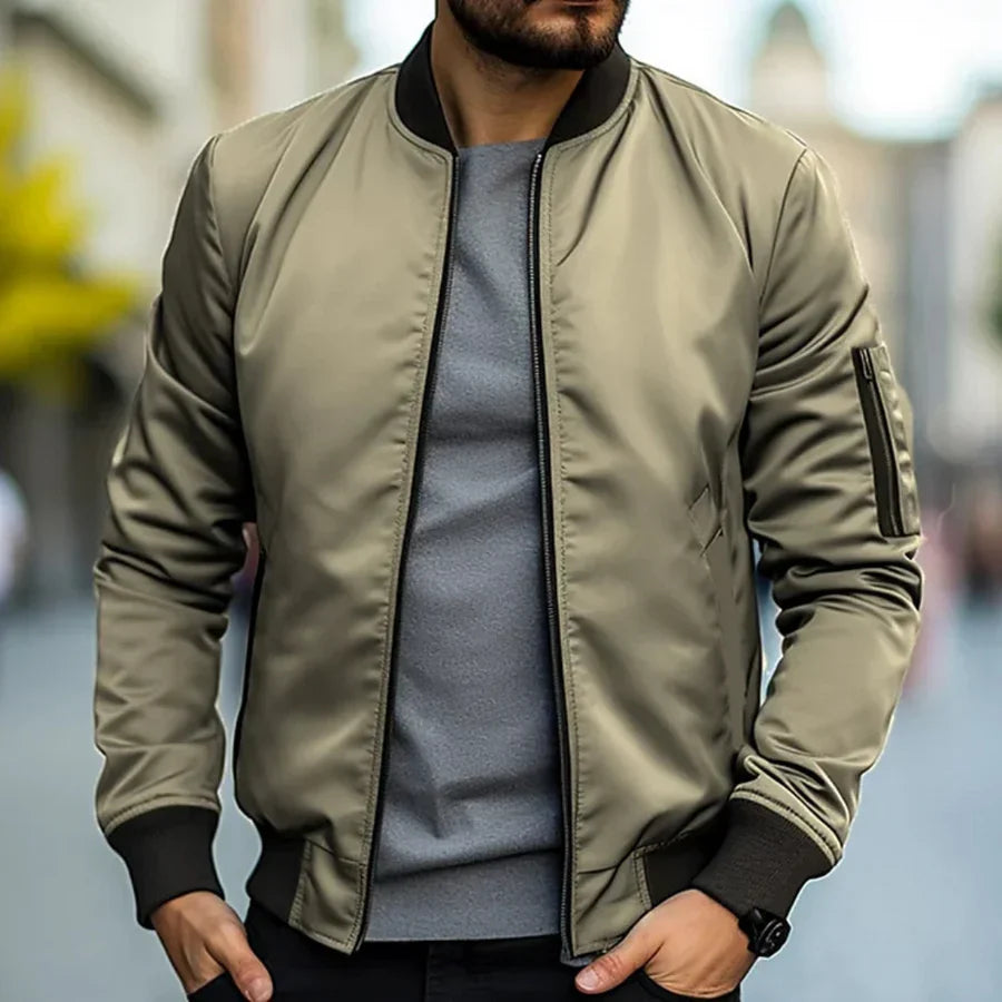 Bomber™ | Chaqueta bomber clásica para hombre