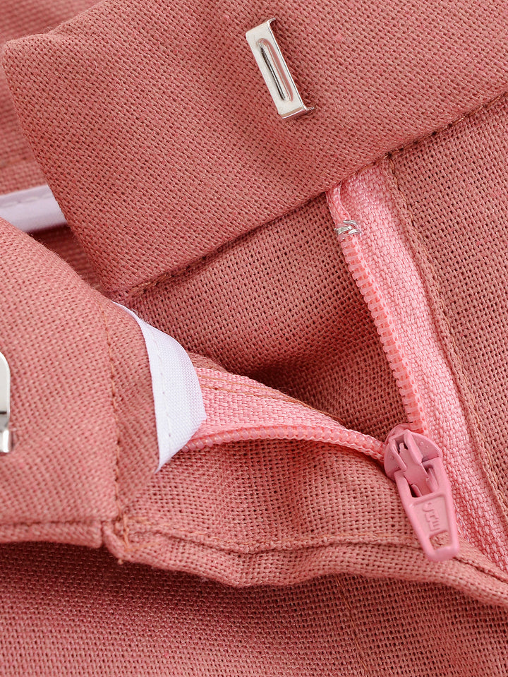 Élise™ | Conjunto sastre Peach elegante