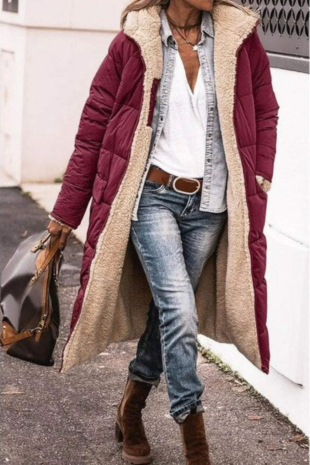 Milena™ | Chaqueta reversible elegante