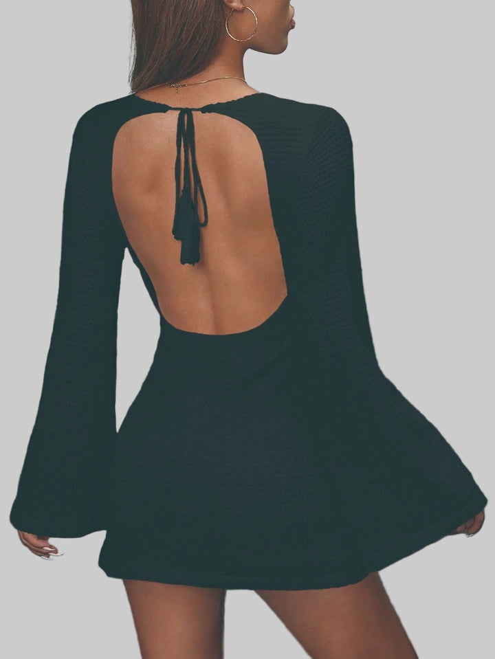 Blanc Aura™ | Vestido midi blanco elegante