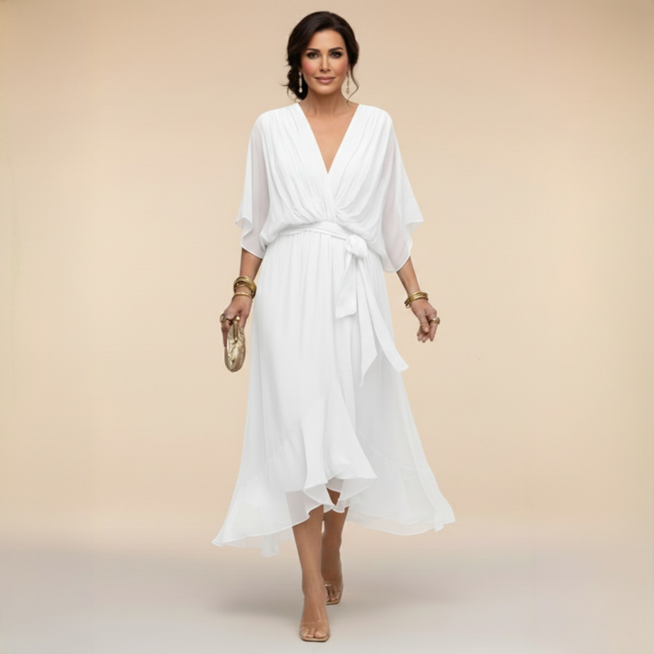 Monica™ |  Vestido de Chiffon