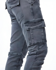 Marino™ | Pantalones cargo elásticos casuales