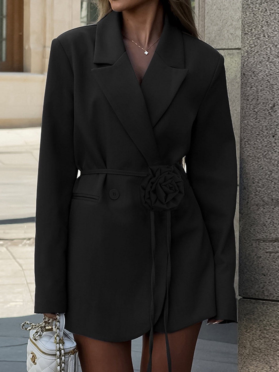 Noir™ | Vestido blazer elegante