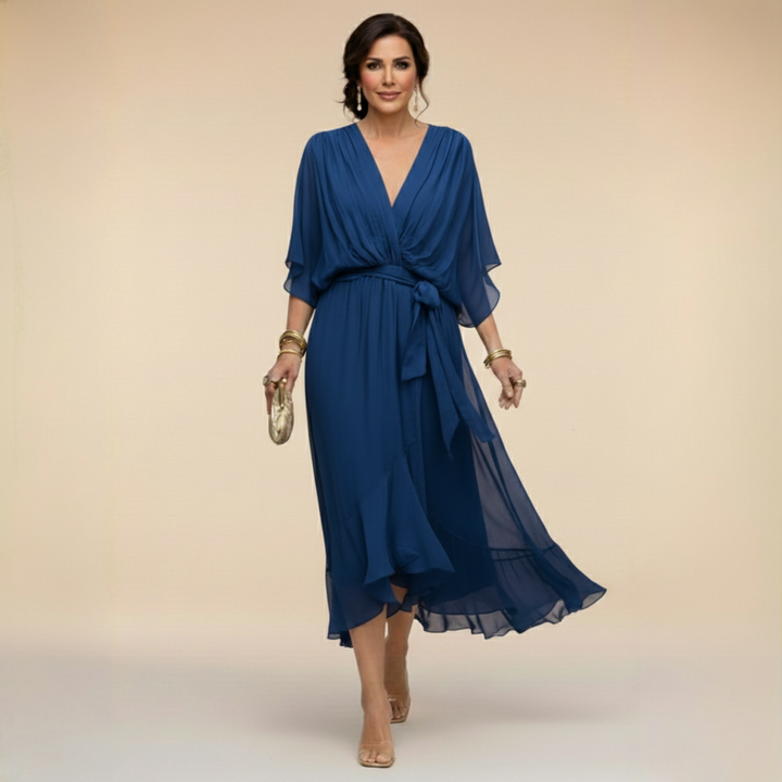 Monica™ |  Vestido de Chiffon