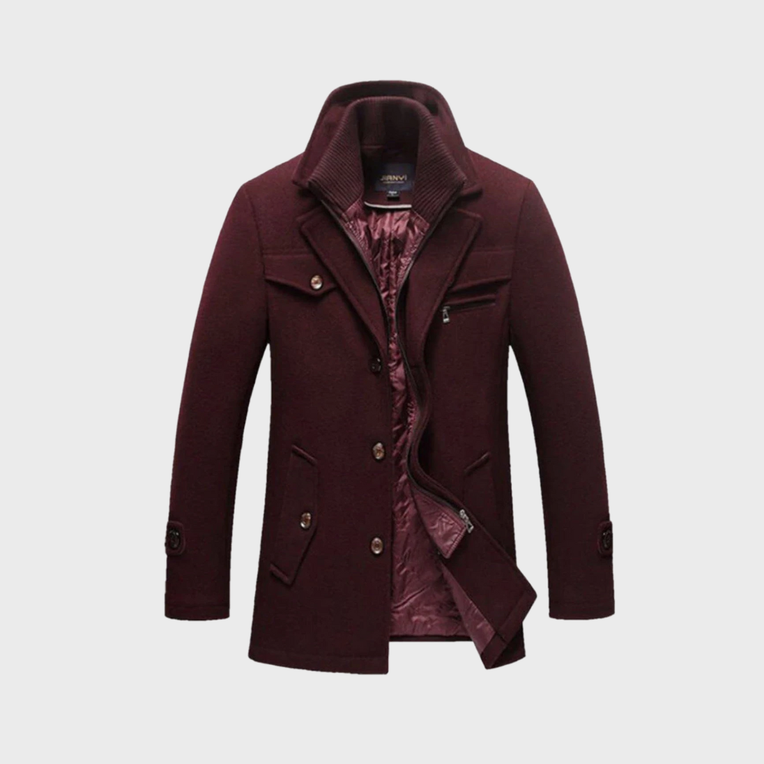 Andrei™ | Abrigo clásico estilo chaquetón