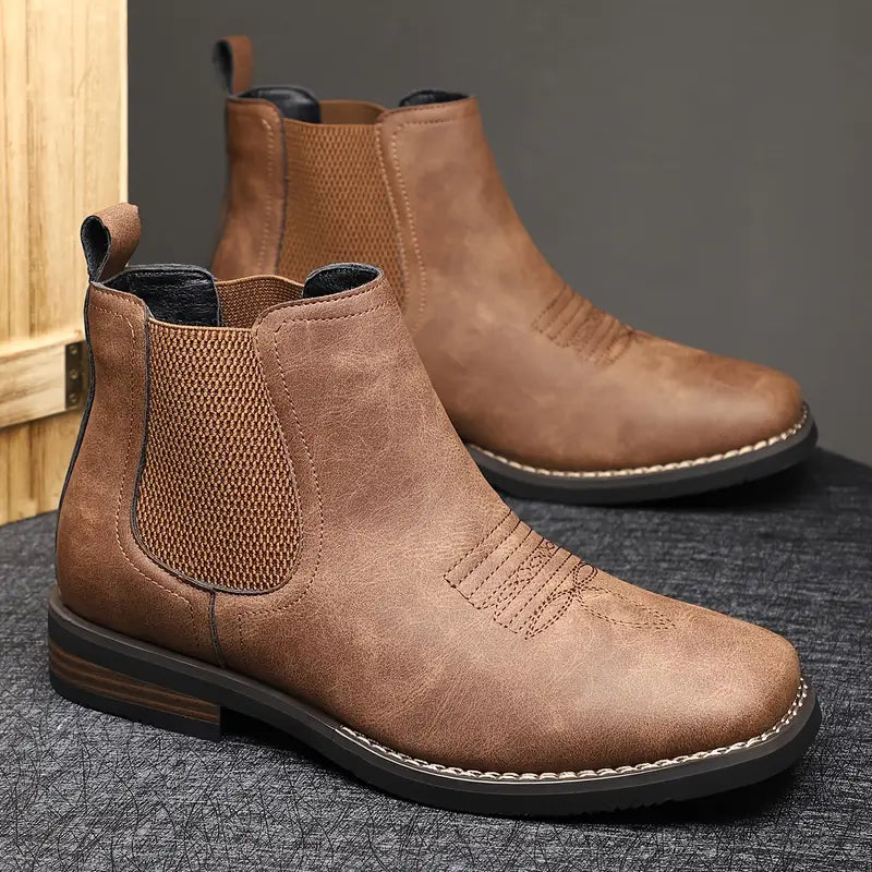 Mario™ | Botas de cuero clásicas para hombre