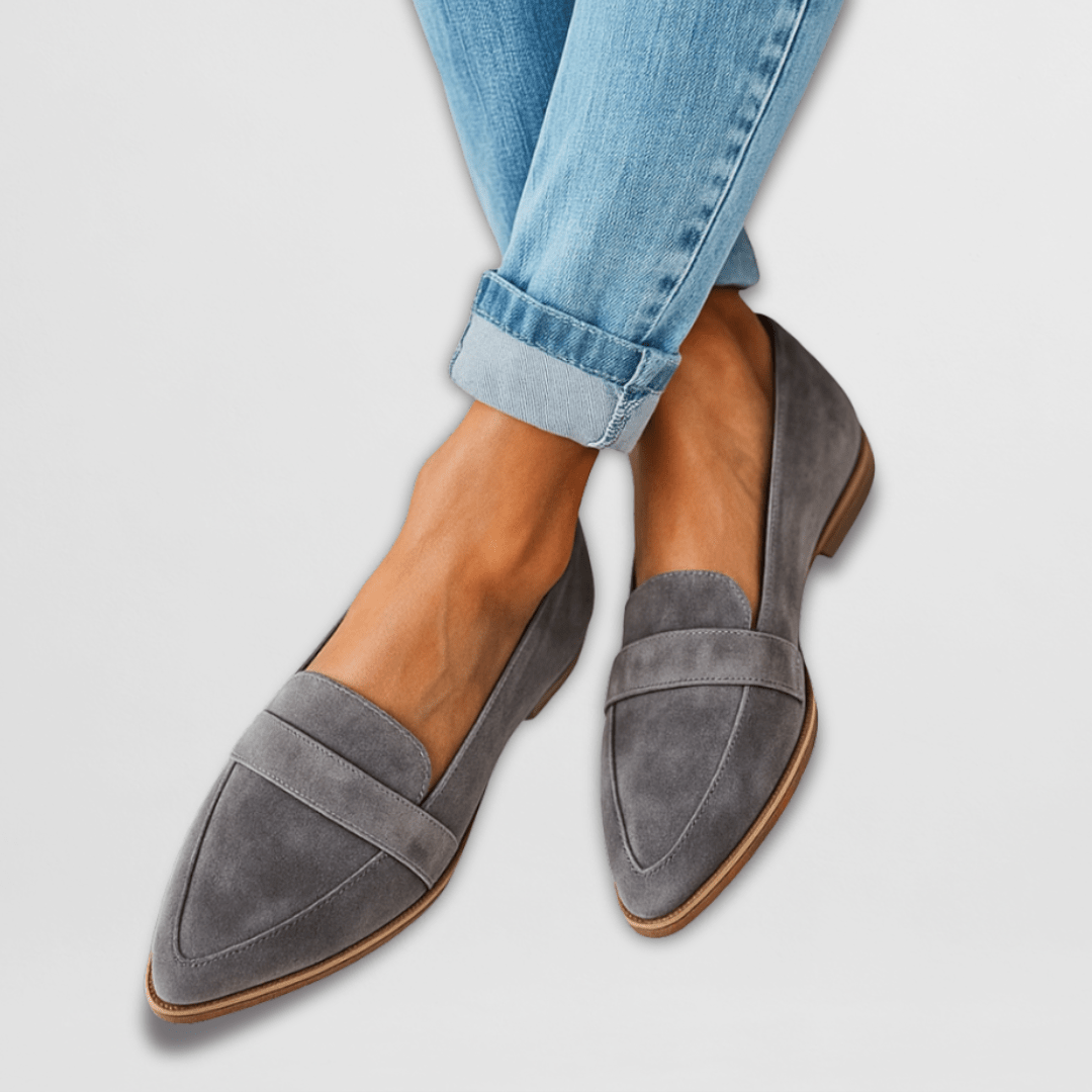 July™ | Mocasines ortopédicos suaves de ante