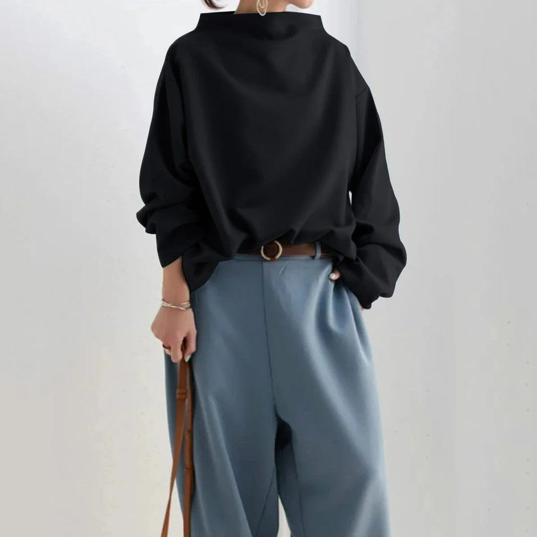 Susi™ | Jersey oversize negro