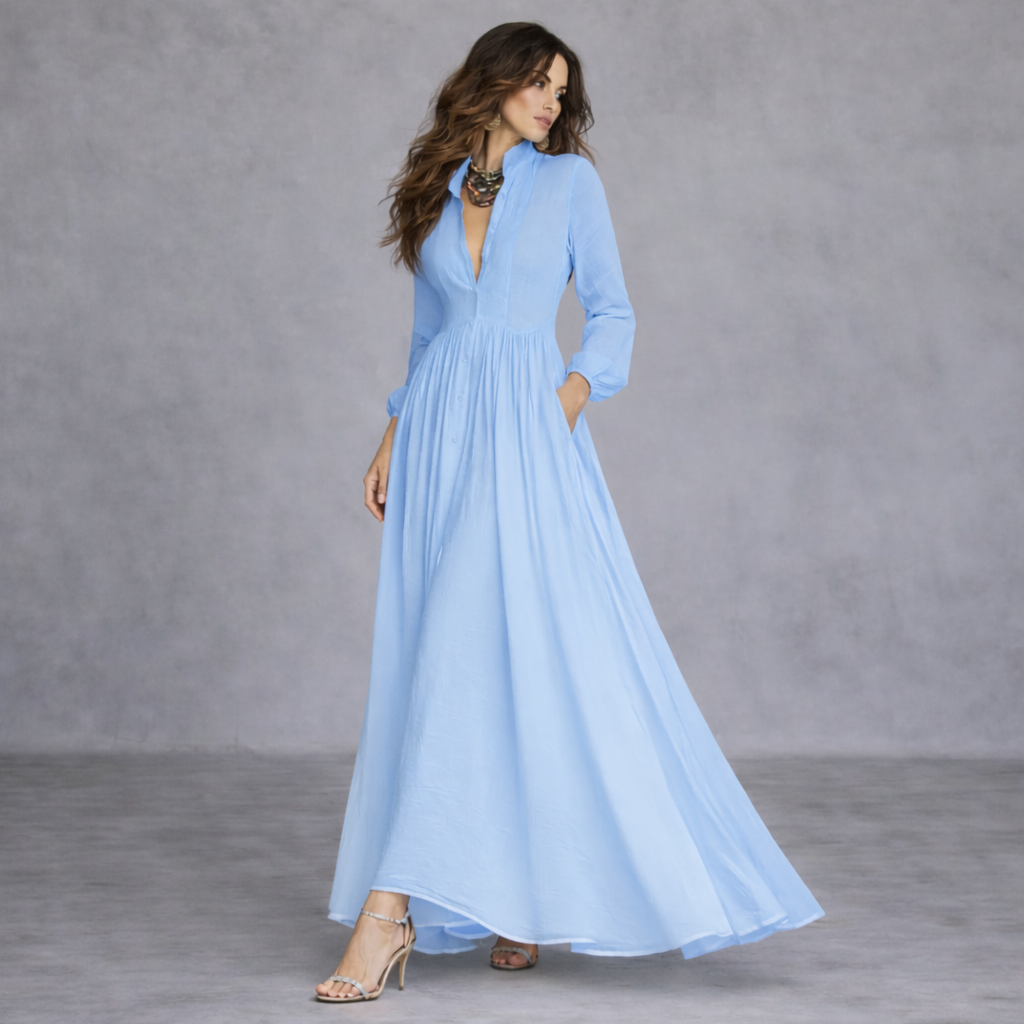 Regina™ | Vestido con Escote en V