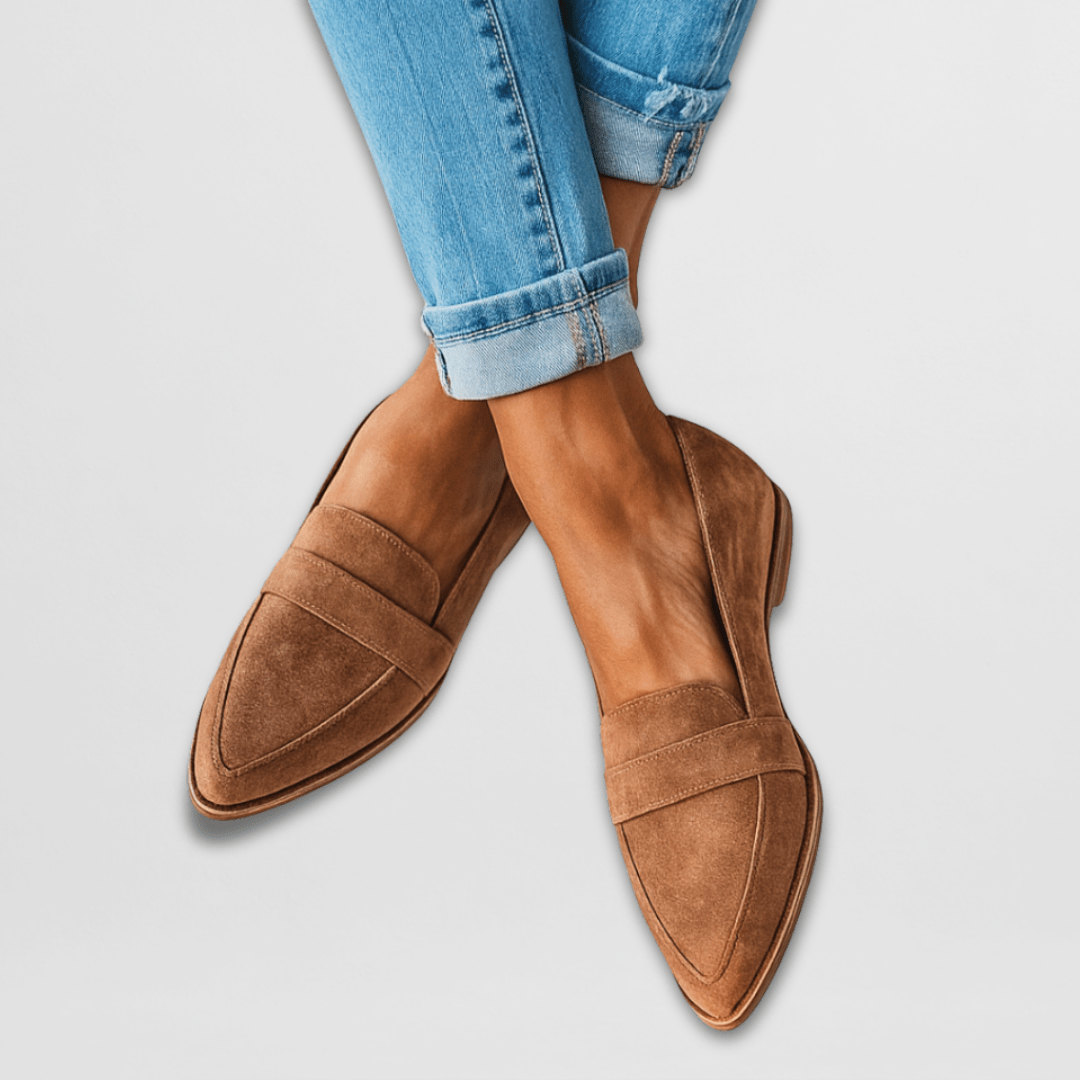 July™ | Mocasines ortopédicos suaves de ante