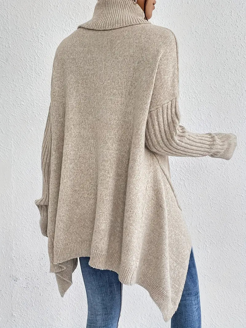 Maxi™ | Jersey de cuello alto oversize