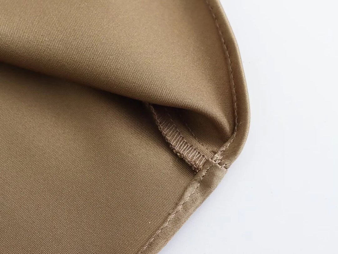 Aura™ | Vestido midi de satén elegante